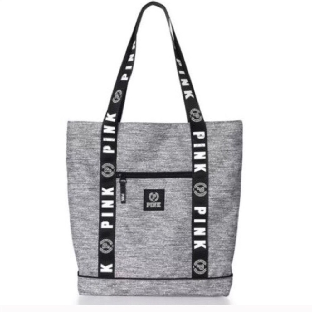 Victoria's Secret PINK Grey Tote Bag